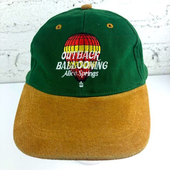 Vintage Outback Ballooning Alice Springs Australia Hat - Picture 1 of 6